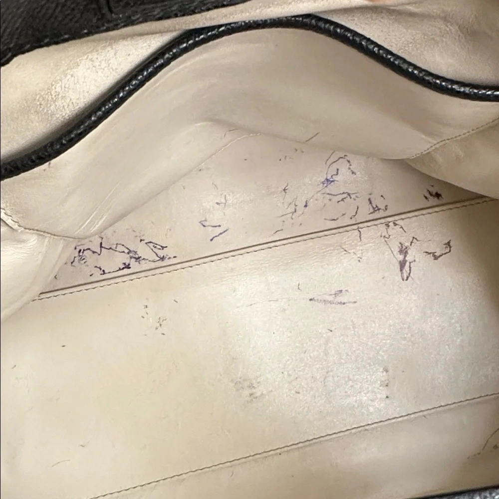 Valextra Black Leather Tote Bag Made in Italy | Structured Minimal Designer Bag - Picture 13 of 14